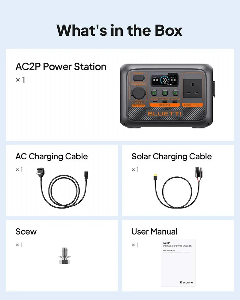 BLUETTI AC2P Portable Power Station 230Wh 300W Kenya - Image 5