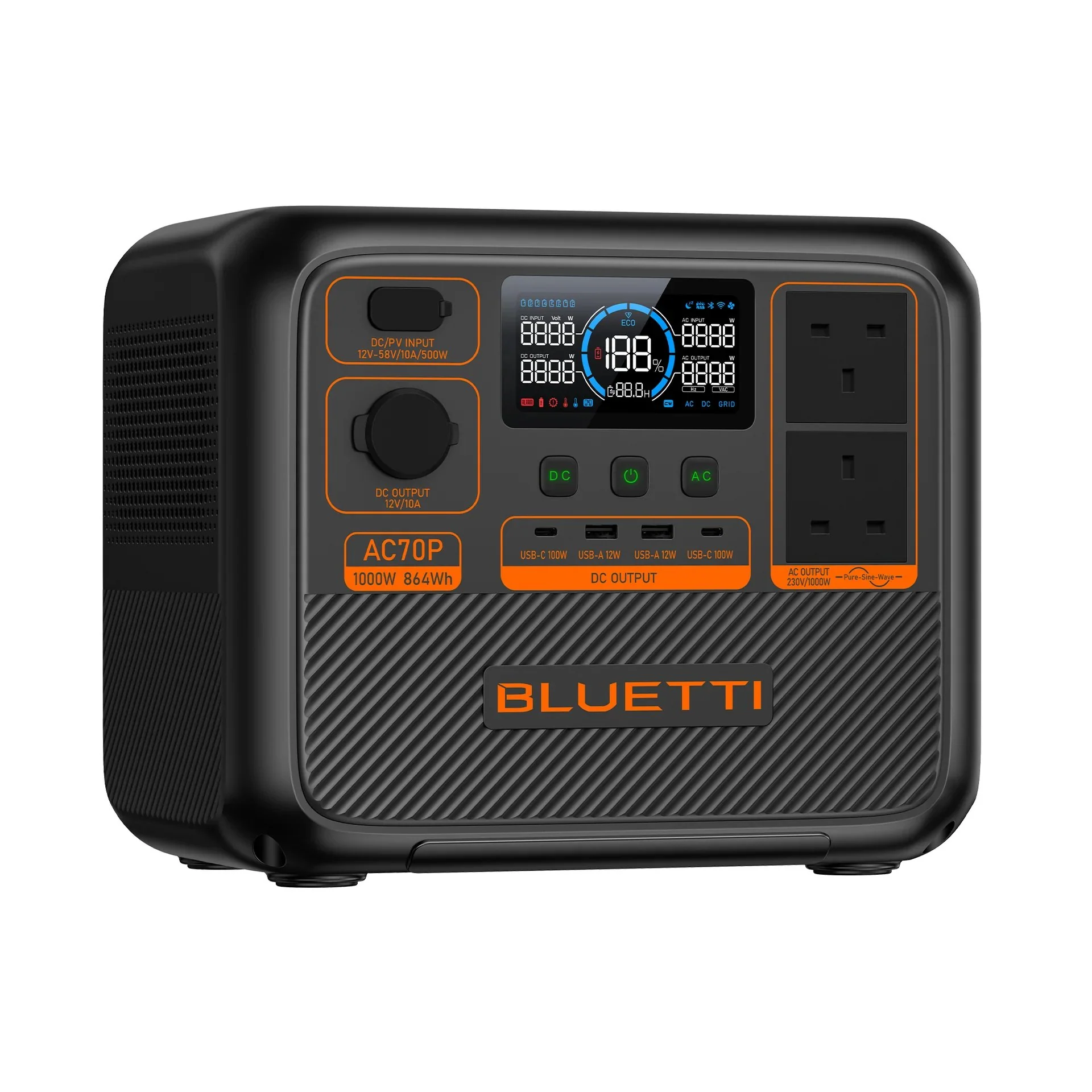 BLUETTI AC2P Portable Power Station 230Wh 300W Kenya - Image 6