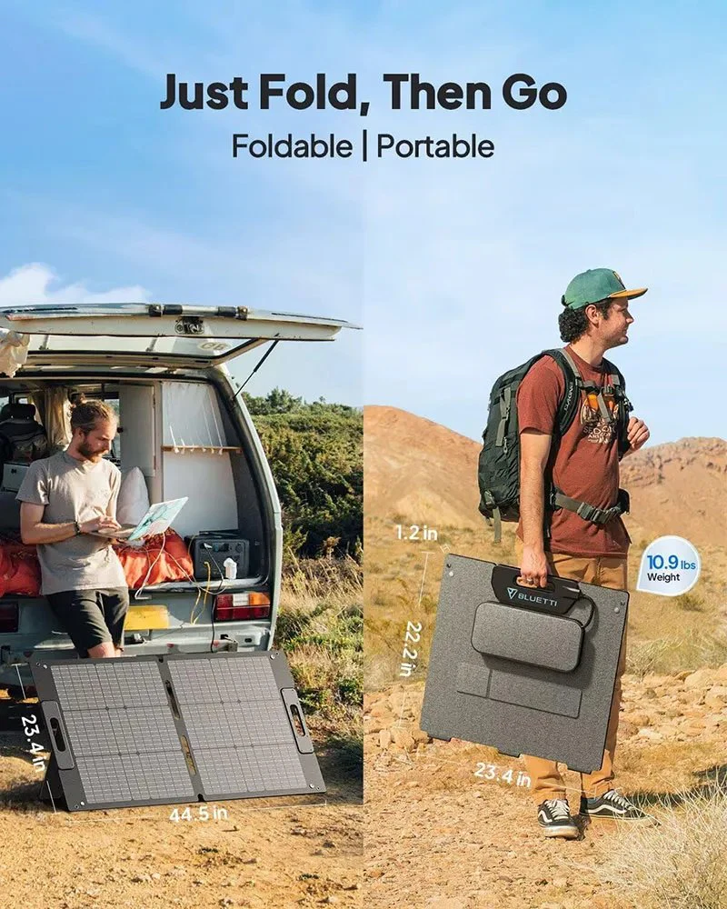 BLUETTI PV100 100W Portable Solar Panel Foldable Kenya - Image 7