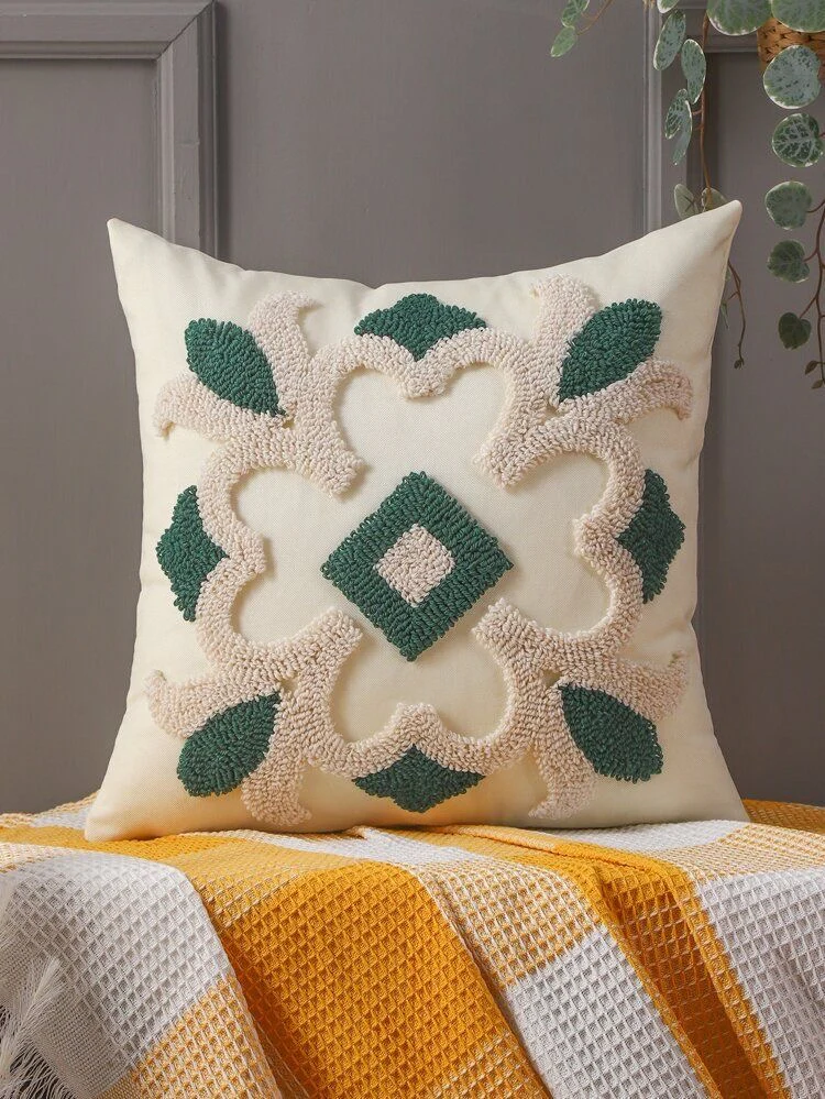 Boho Nordic Woven Pillowcases 45x45cm | Decorative Tassel Pillow Cases Kenya - Image 4