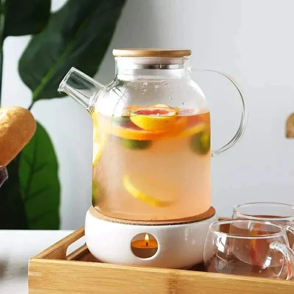 Borosilicate tea pot 1.2L - Image 2