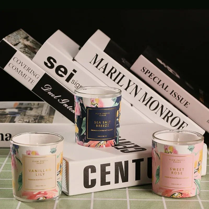 Botanical Scents Aromatherapy Scented Candles (set of 3) - Image 3