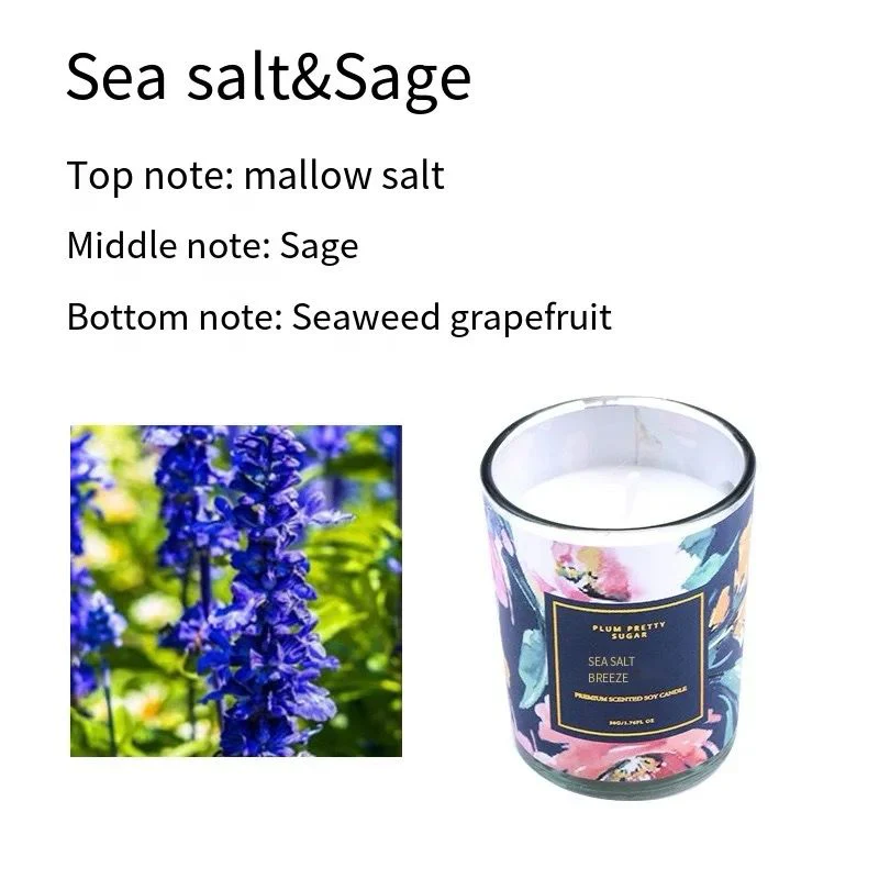 Botanical Scents Aromatherapy Scented Candles (set of 3 pieces) - Image 3