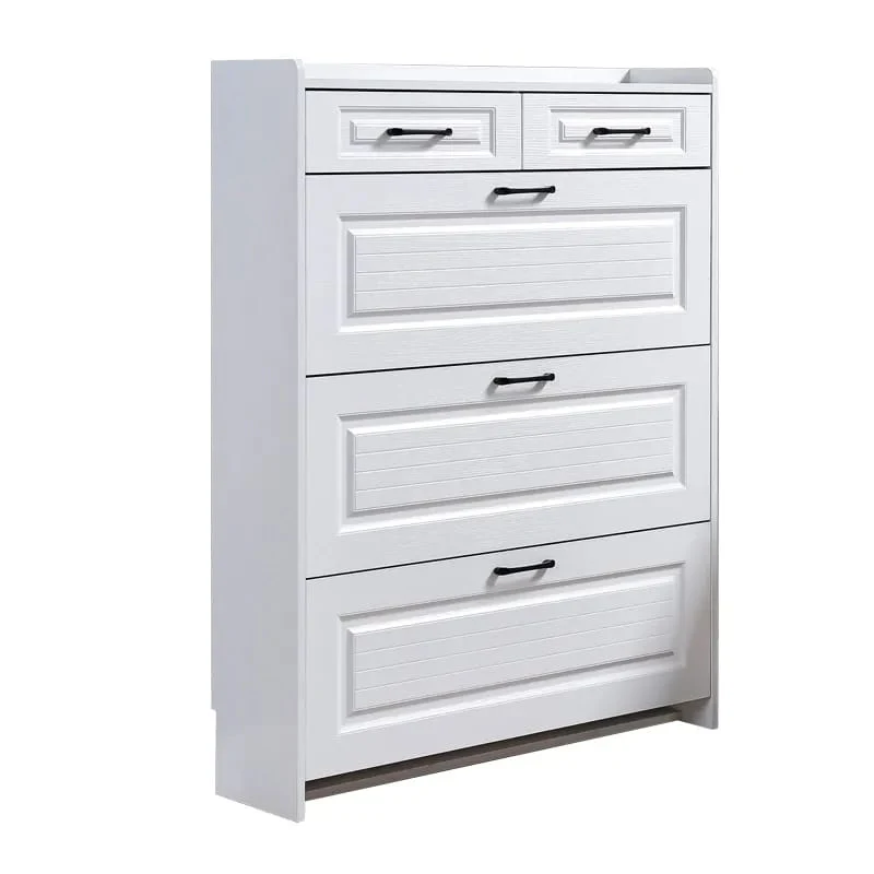 Bucket Flip Shoe Cabinet – Modern Slim Shoe Rack with Flip-Top Storage | High-Capacity Entryway Organizer for Homes in Kenya - Image 5