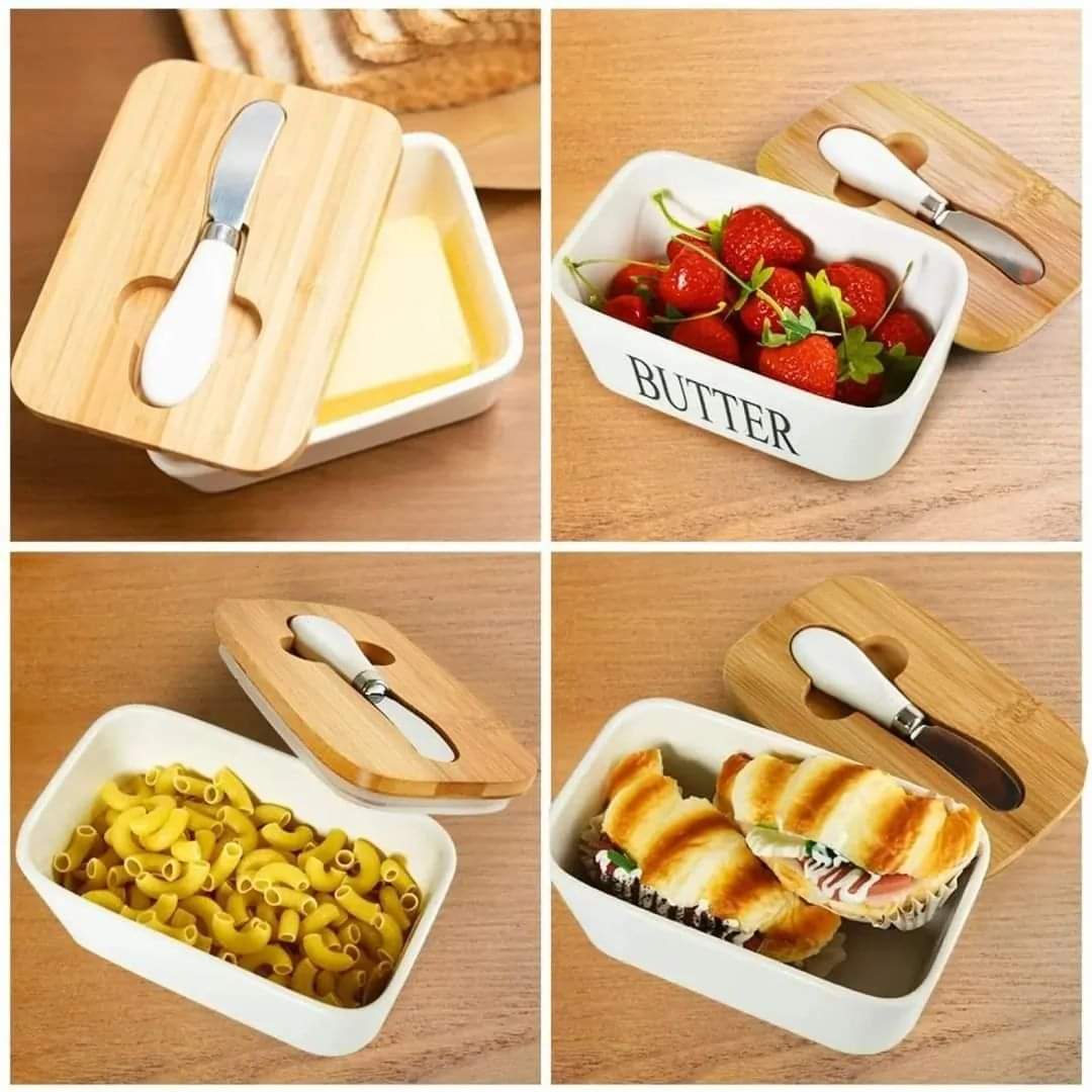 Butter spread kit Ceramic container. - Image 2