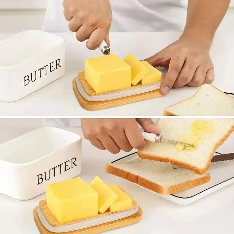 Butter spread kit Ceramic container. - Image 3