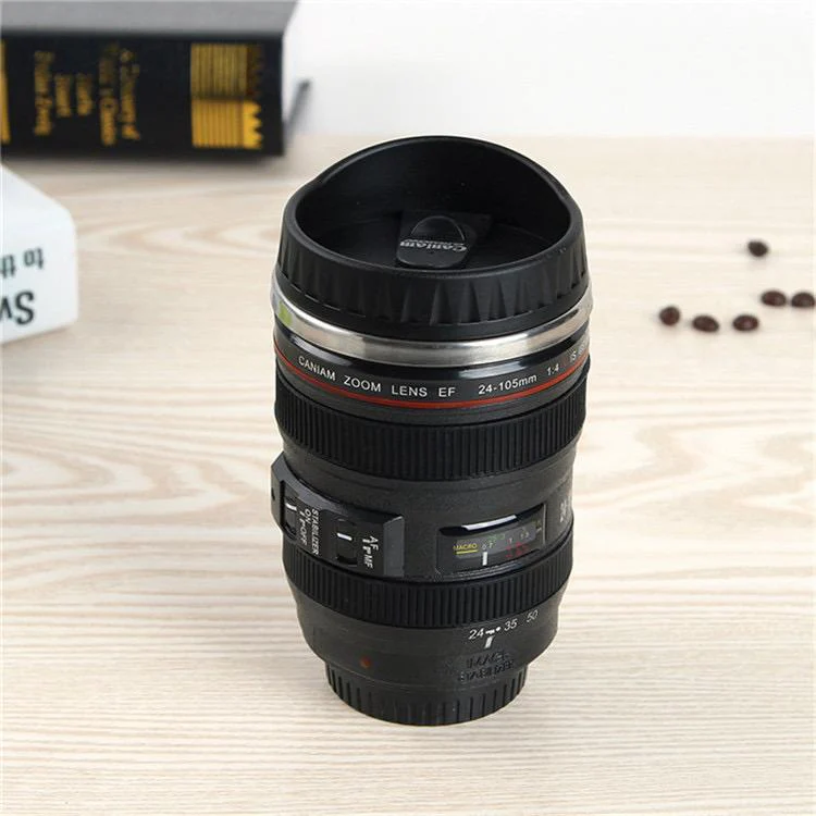 Camera Lens travel thermal Mug - Image 2