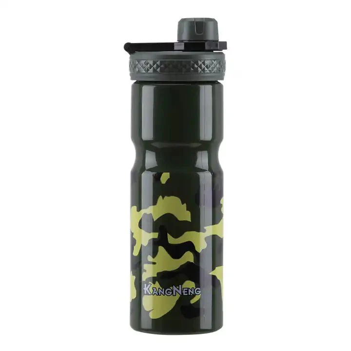 Camouflage Jeshi 1000ml plastic sports water bottle - Image 3