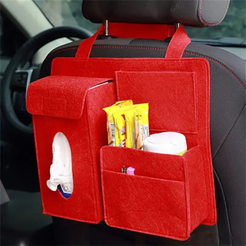 Canvas Material Car Back Seat Organizer - Image 6