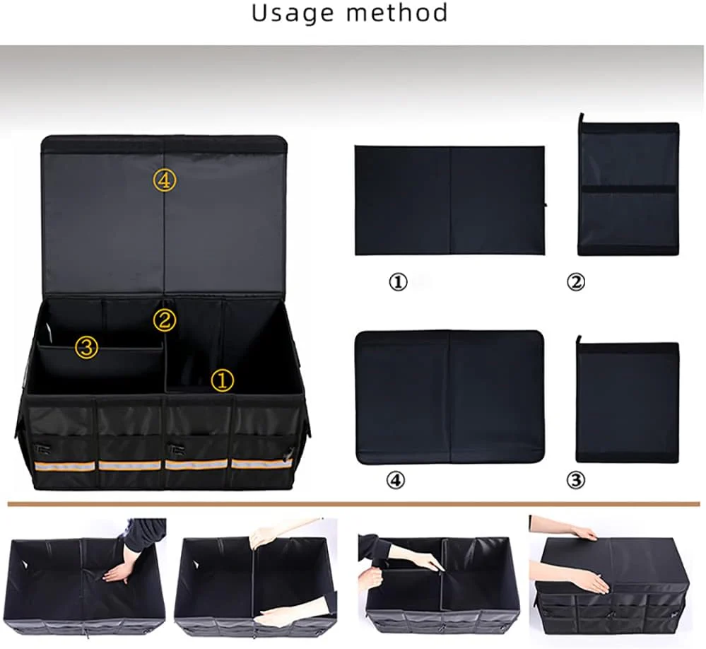 Car Boot Organizers Storage Box Foldable - Image 6