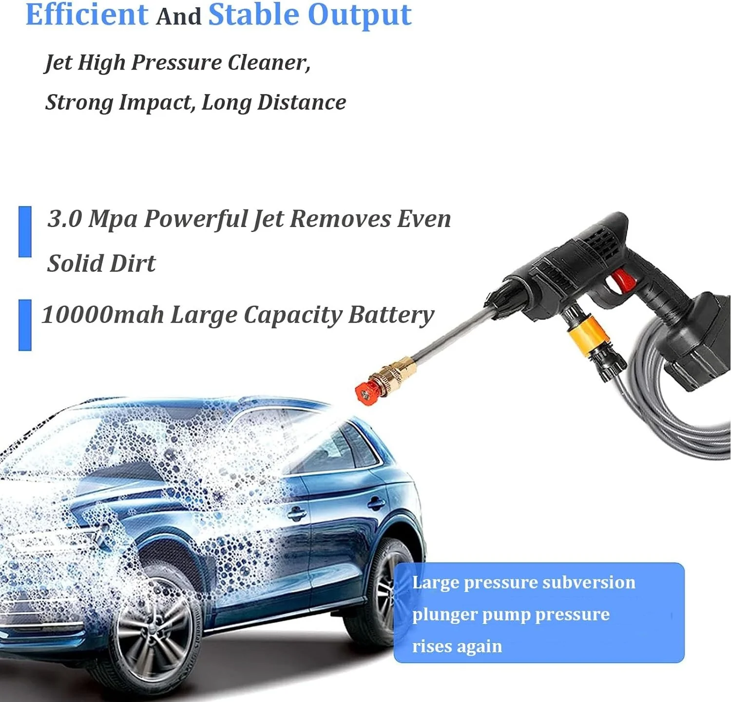 Car Pressure Washer,Portable Pressure Washer 48v - Image 3