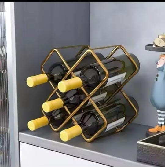 Carbon metal wine holder - Image 3