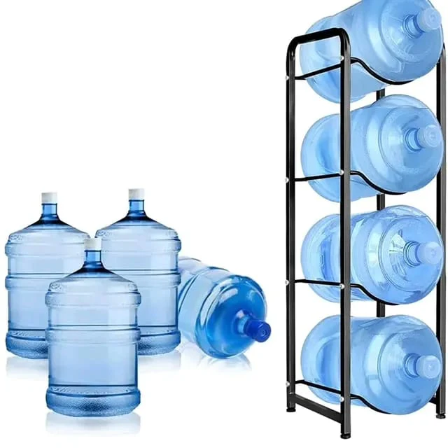 Carbon Steel Water Bottle Holder Racks Organizer Storage - Image 13