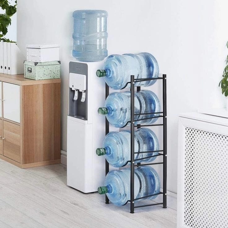 Carbon Steel Water Bottle Holder Racks Organizer Storage - Image 14