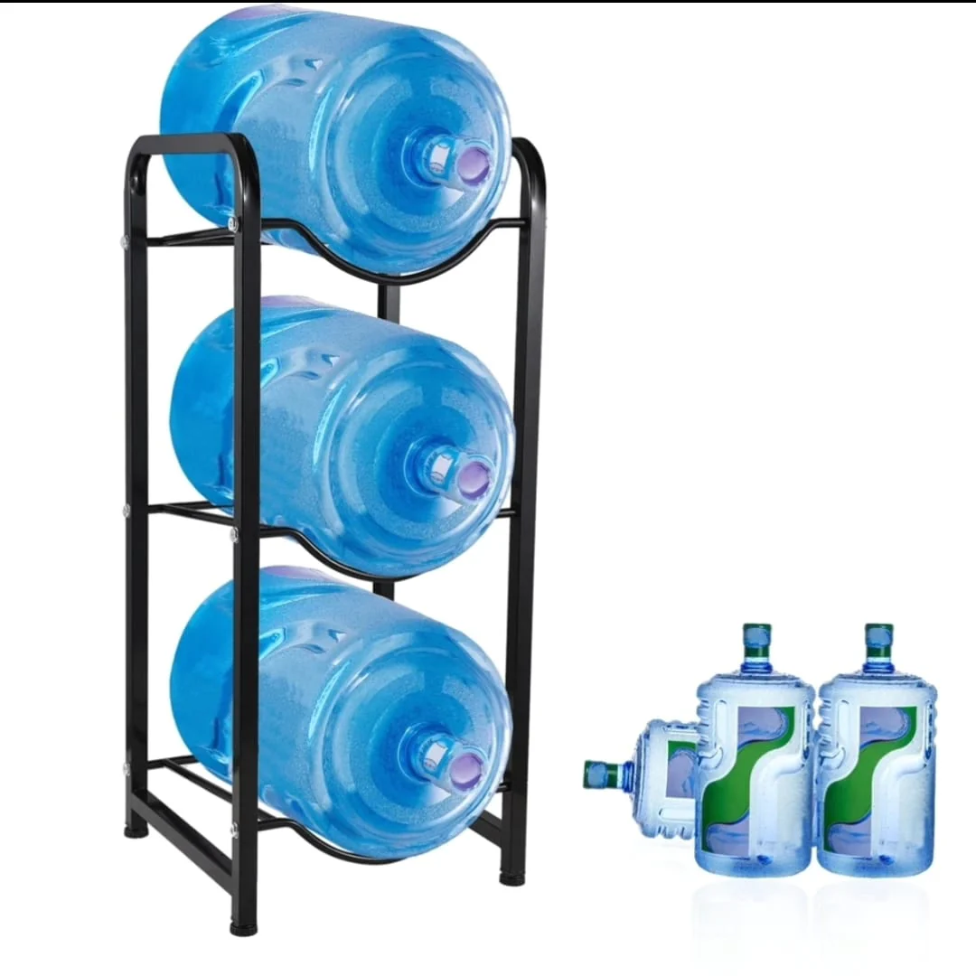 Carbon Steel Water Bottle Holder Racks Organizer Storage - Image 16