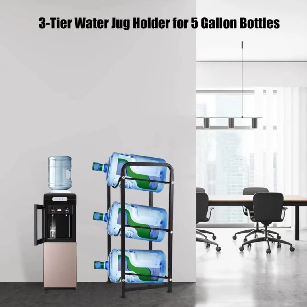 Carbon Steel Water Bottle Holder Racks Organizer Storage - Image 18