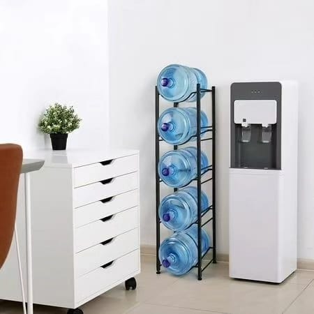 Carbon Steel Water Bottle Holder Racks Organizer Storage - Image 8
