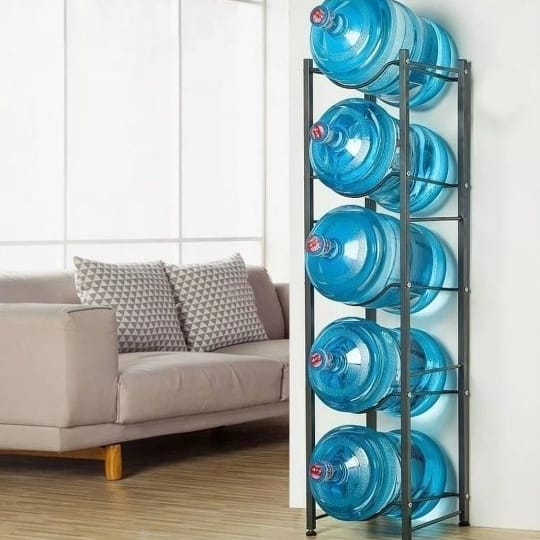 Carbon Steel Water Bottle Holder Racks Organizer Storage - Image 9