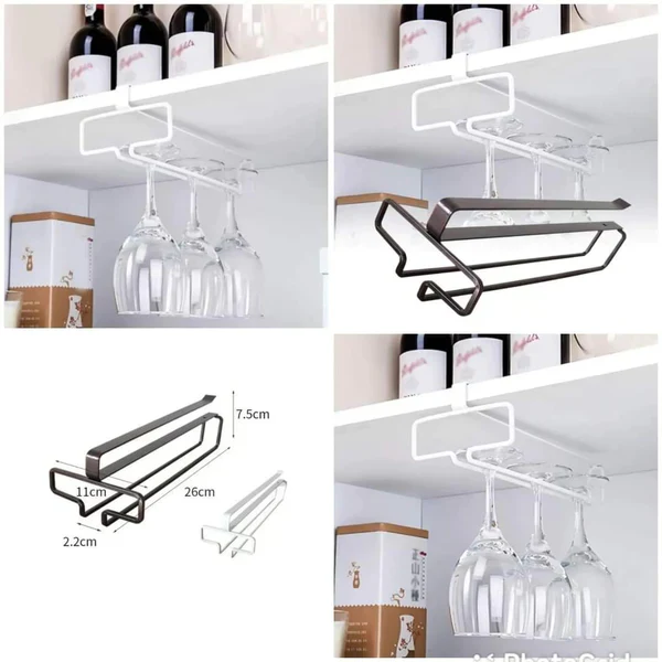 Carbon Steel Wine Glass Holder - Image 6