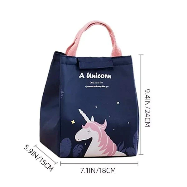 Cartoon Cooler Lunch Bag | Kids Insulated Thermal Food Carrier - Image 4