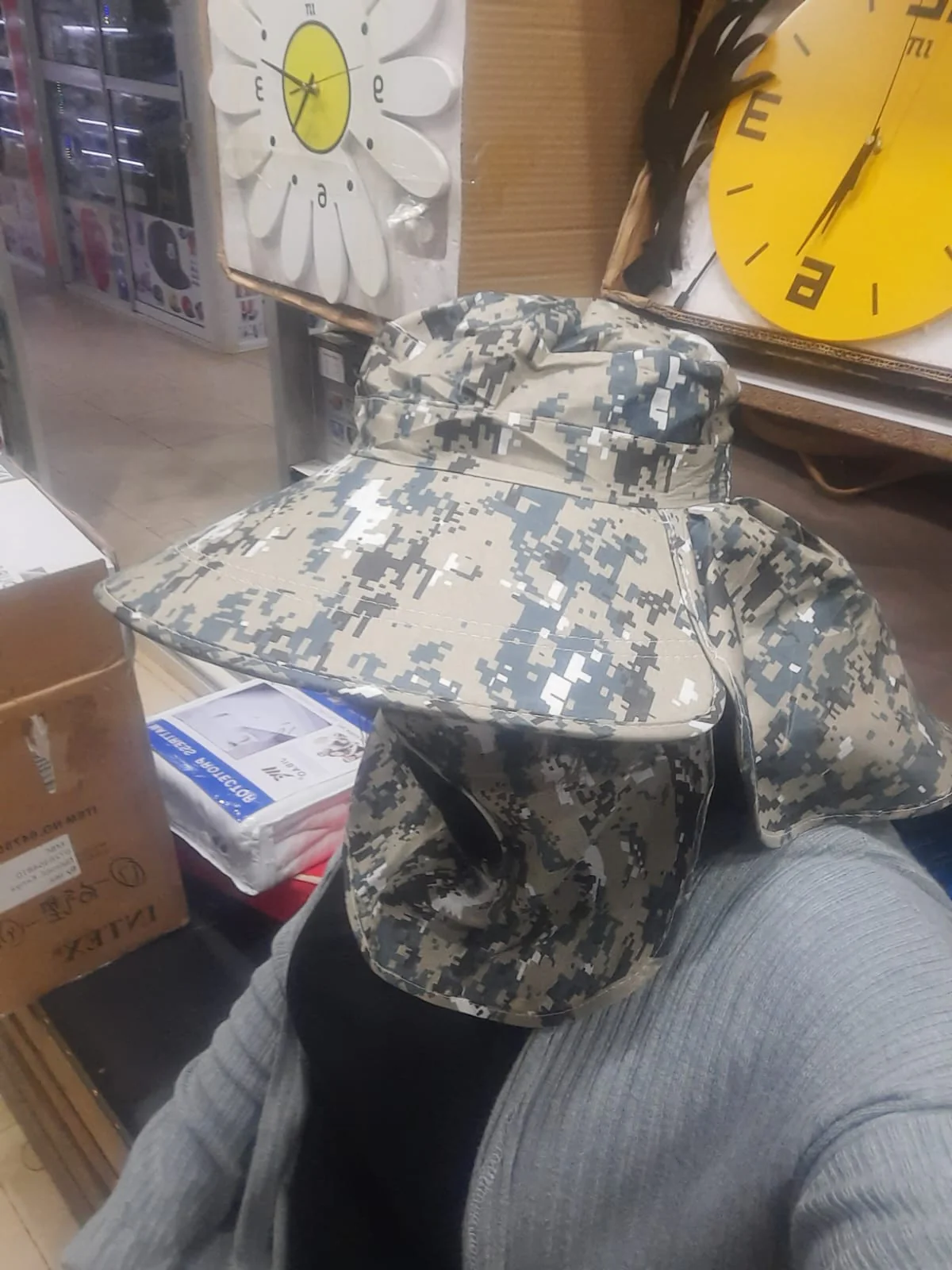Casual camouflage sport bucket boonie hat. - Image 3
