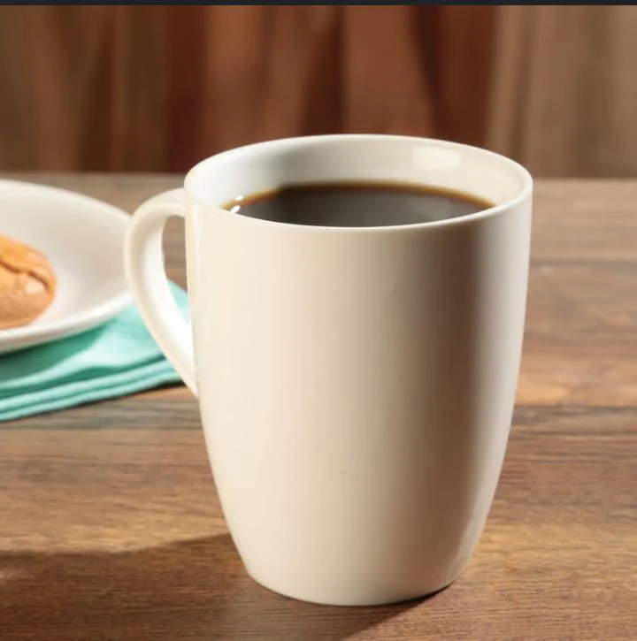 Ceramic white cup plain - Image 2