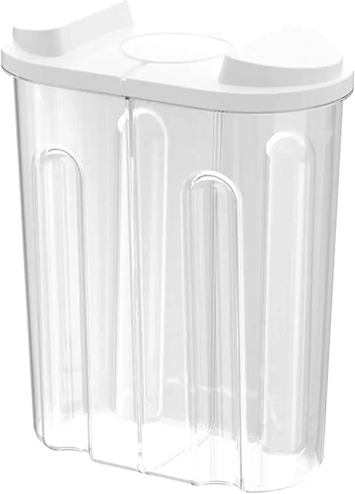 *Cereal Storage Container with Airtight Lids and 2 Compartments - Image 2