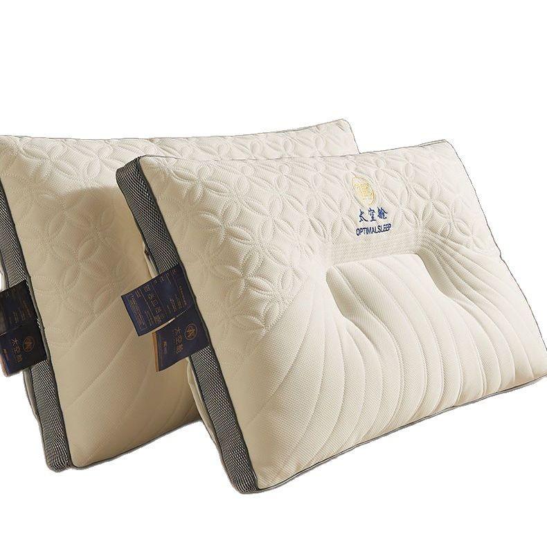 Cervical Pillow Memory Foam Neck Support Pillow with Natural Rubber Core – Ergonomic Single Bed Pillow for Side & Back Sleepers | Pain Relief - Image 7