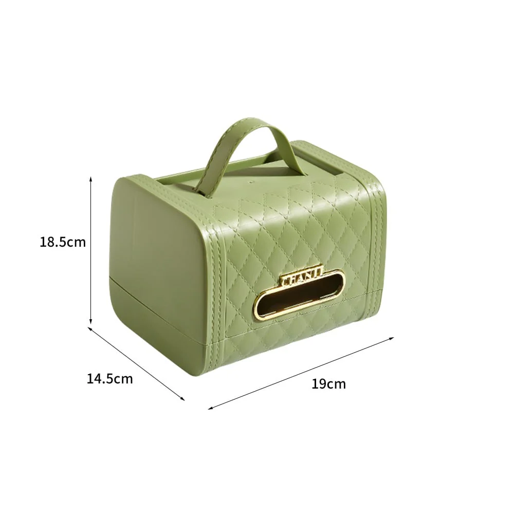 Chan 3 Slot Serviette Holder Tissue Box - Image 4