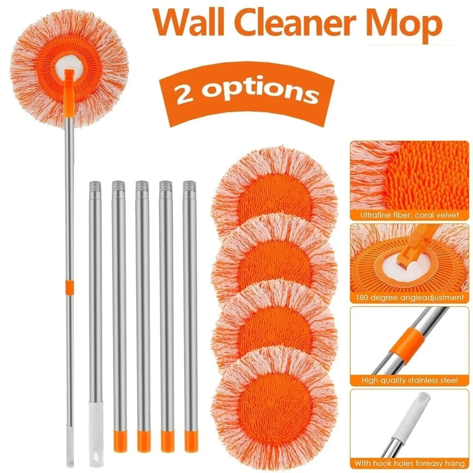 Chenille Telescopic Cleaning Mop - Image 7