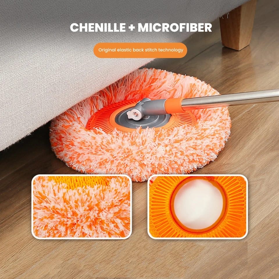 Chenille Telescopic Cleaning Mop - Image 8