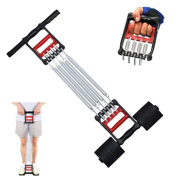 Chest Expander Pull up Bars with Tummy Trimmer - Image 2