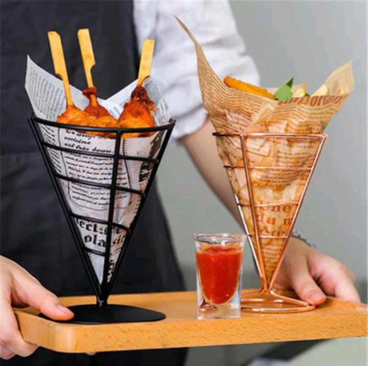 2 pcs Chips basket conical - Image 2