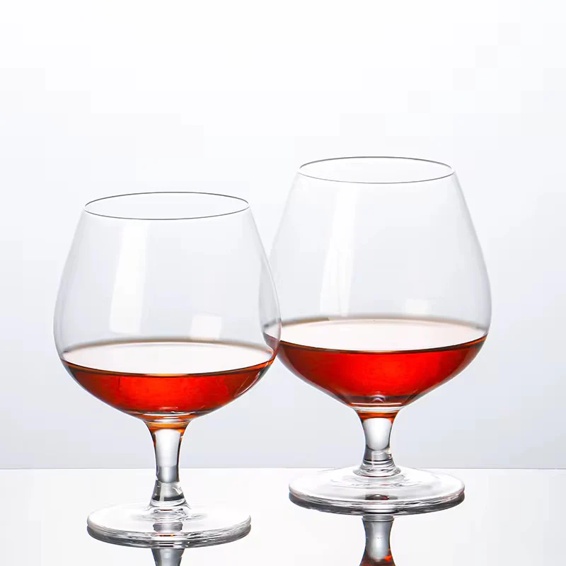 Classic Brandy Gl Set of 6, 360 ML, Non-Lead Crystal Clear, Ideal for White or Red Wine Cognac Glass - Image 4