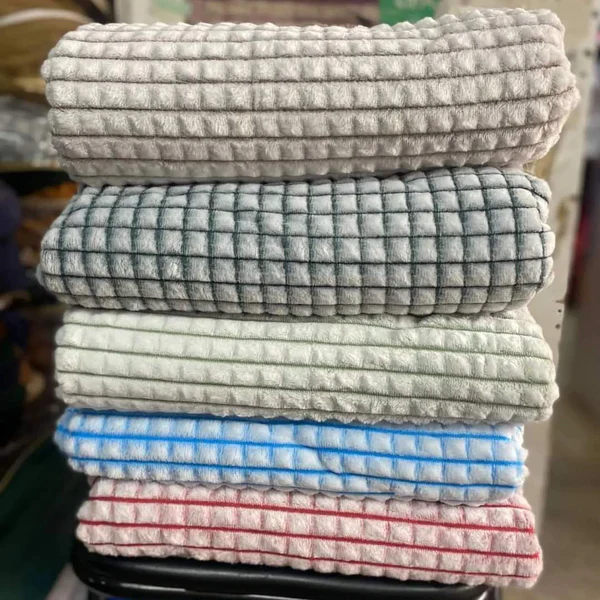 Classic Shawl/Throw Fleece Blanket - Image 6