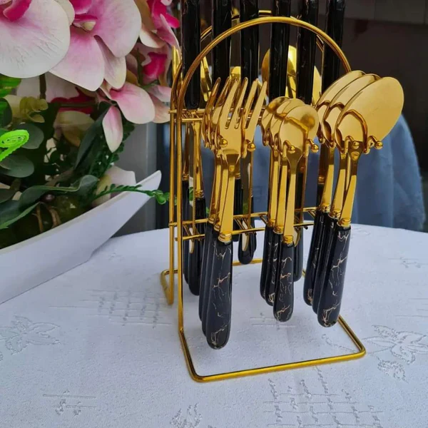 Classy 24pcs Cutlery Set - Image 4