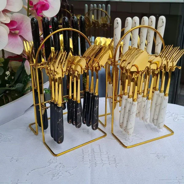 Classy 24pcs Cutlery Set - Image 5