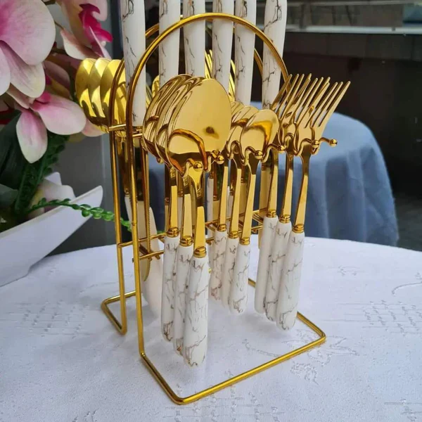 Classy 24pcs Cutlery Set - Image 6