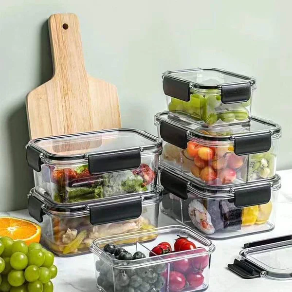 Clear Acrylic Food Storage Containers - Image 5