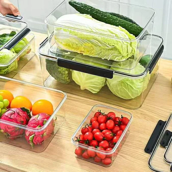 Clear Acrylic Food Storage Containers - Image 7