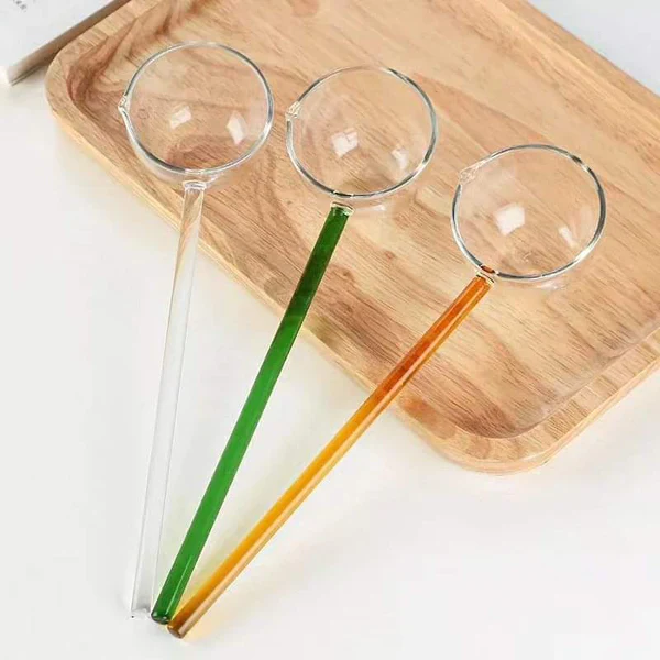 Clear Glass Dessert Spoon - Image 3