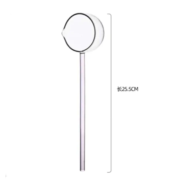 Clear Glass Dessert Spoon - Image 7