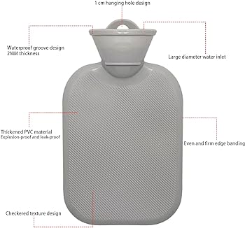 Cloth covered hot water bottle bag - Image 7