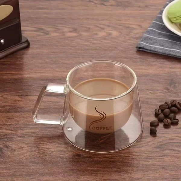 Coffee Espresso Double Walled Cup 180ml - Image 2