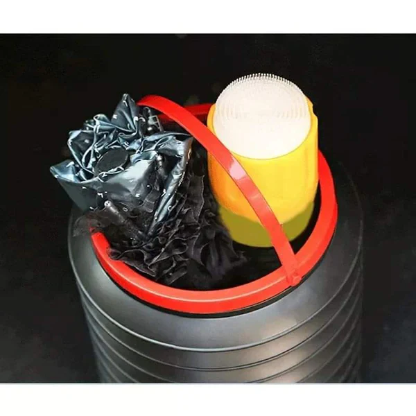 Collapsible Car Dustbin with Lid - Image 3