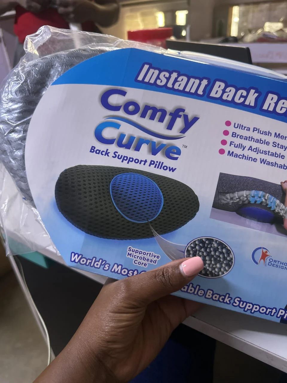 Comfy curve back support pillow - Image 4