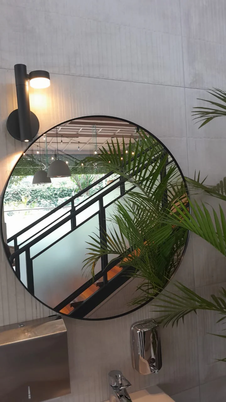 Contemporary Round Decor Mirror For Bathroom Vanity Entryway Mirror Living room - Image 5