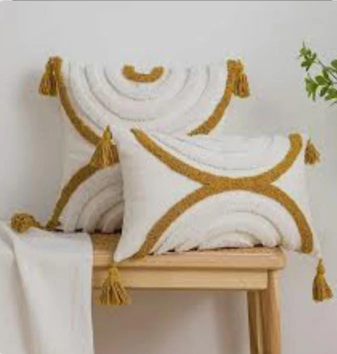 Nordic Cotton Woven Cushion Cover - Image 2