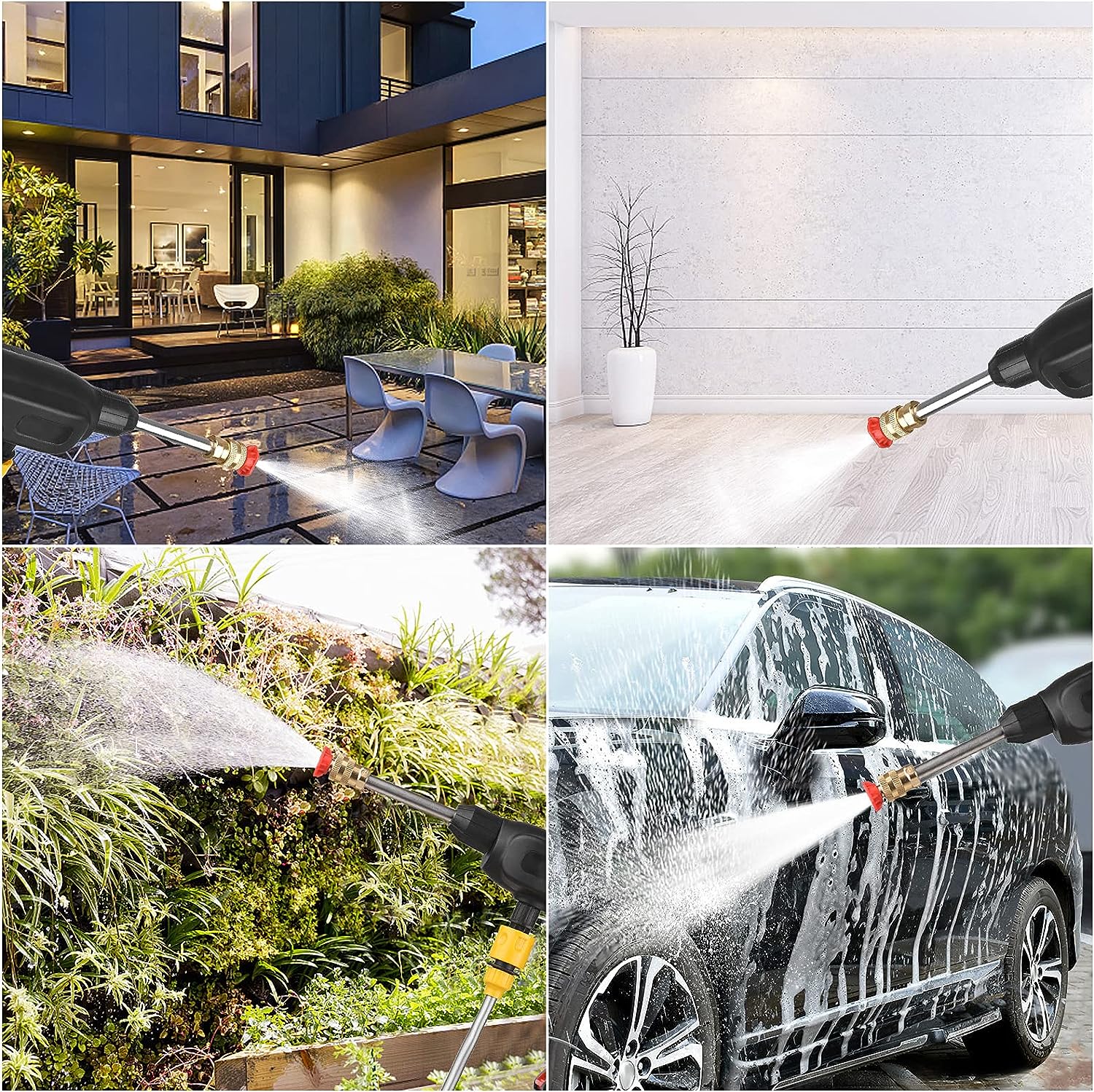 Cordless 48V Electric Car Pressure Washer Power Washer with Accessories - Image 4