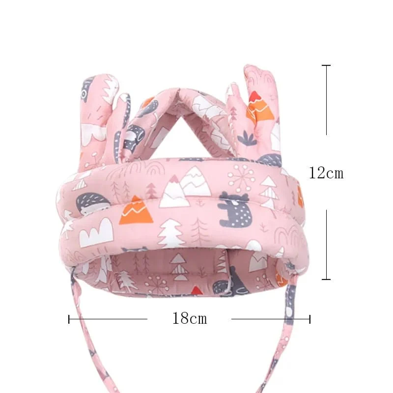 Cotton Infant Toddler Safety Helmet Head Protector - Image 3